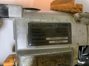 Б/у Перфоратор Powertec pt1352 01-200815054