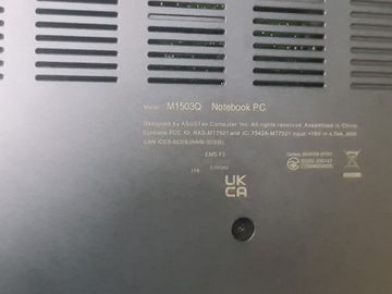 Б/в Ноутбук Asus 15/ryzen 7 5800h ddr4/16gb ddr4/ssd 1000 gb/*інтегрована 01-200828864