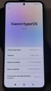 Б/у Мобильный телефон Xiaomi redmi note 12 4/128gb 01-200817019
