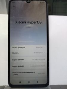 Б/в Мобільний телефон Xiaomi redmi 14c 8/256gb 01-200843744