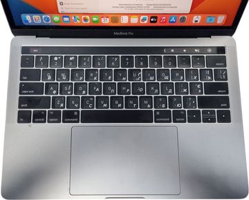 Б/в Ноутбук Apple a1706 macbook pro 13,3"/ core i5 3.1ghz /ram 16gb /ssd 512gb/ gpu intel iris plus 650 1536mb 01-200830407