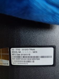 Б/в Ноутбук Acer 15/core i3 3120m ddr3/6gb ddr3/hdd *відсутній/ssd 1000 gb/geforce 730m 01-200854063