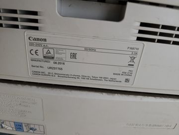 Б/в Лазерний БФП Canon f168710 01-200854856