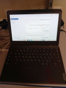 Б/в Ноутбук Lenovo 100e/mediatek kompanio 520/ram4gb/16 gb/інтегрована 01-200861349