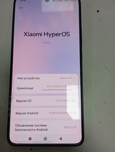 Б/в Мобільний телефон Xiaomi 14t 12/256gb 01-200860805
