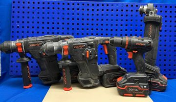 Б/в Набір інструментів Dnipro-M dhr-203 bcx /dhr-203 bcx /dga201bc /cd-201hbc /2акб 6ah/2акб 4ah/зп fc230 dual 01-200867182