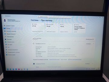 Б/в Ноутбук Xiaomi 15/core i7-11390h ddr4/8gb ddr4/hdd *відсутній/ssd 512 gb/*інтегрована 01-200873227