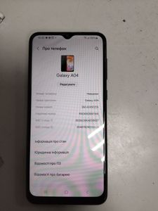 Б/в Мобільний телефон Samsung galaxy a04 4/64gb 01-200881325