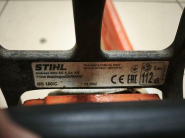 Б/в Пила ланцюгова Stihl ms 180 c-be 01-200890298