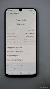 Б/в Мобільний телефон Samsung galaxy a30 2019 3/32gb 01-200894237