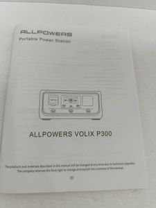 Б/в Зарядна станція Allpowers volix p300 01-200904748
