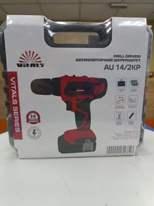 Б/в Дриль-шурупокрут акумуляторний Vitals au 14/2kp 16-000271210
