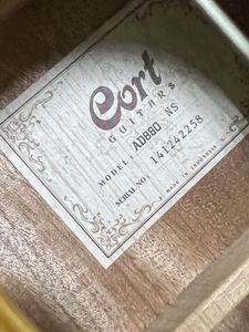 Б/в Акустична гітара Cort ad880 ns 01-200909093