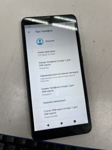 Б/в Мобільний телефон Zte blade a3 2020 1/32gb 01-200914790