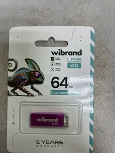 Б/у Usb флеш накопичувач Wibrand 64gb 01-200918216
