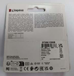 Б/в Флешка Kingston 128 gb datatraveler exodia usb 3.2 01-200929410