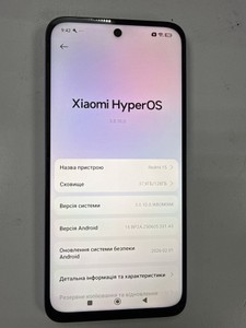 Б/в Мобільний телефон Xiaomi redmi 15 4g 6/128gb 01-200931026