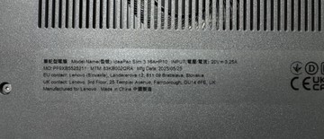 Б/в Ноутбук Lenovo 16/ryzen 5 8640hs ddr4/16gb ddr4/hdd *відсутній/ssd 512 gb/*інтегрована 01-200933599