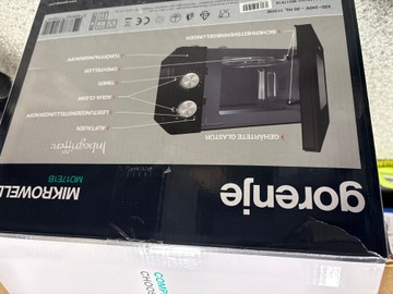 Б/в Мікрохвильова піч Gorenje mo17e1b 01-200933457