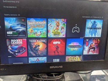 Б/в Ігрова приставка Sony playstation 5 825gb + 2 джойстика 01-200881431
