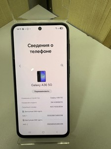Б/в Мобільний телефон Samsung galaxy a36 5g 6/128gb 01-200940789