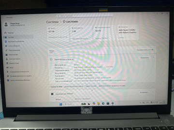 Б/в Ноутбук Lenovo 15/ryzen 5 5500u ddr4/16gb ddr4/ssd 480 gb/*інтегрована 01-200967937
