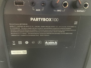 Б/в Акустика Jbl partybox 100 01-200979152