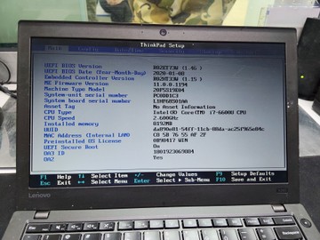 Б/в Ноутбук Lenovo 12/core i7 6600u ddr3/8gb ddr3/hdd *відсутній/ssd 120 gb/*інтегрована 01-200981825