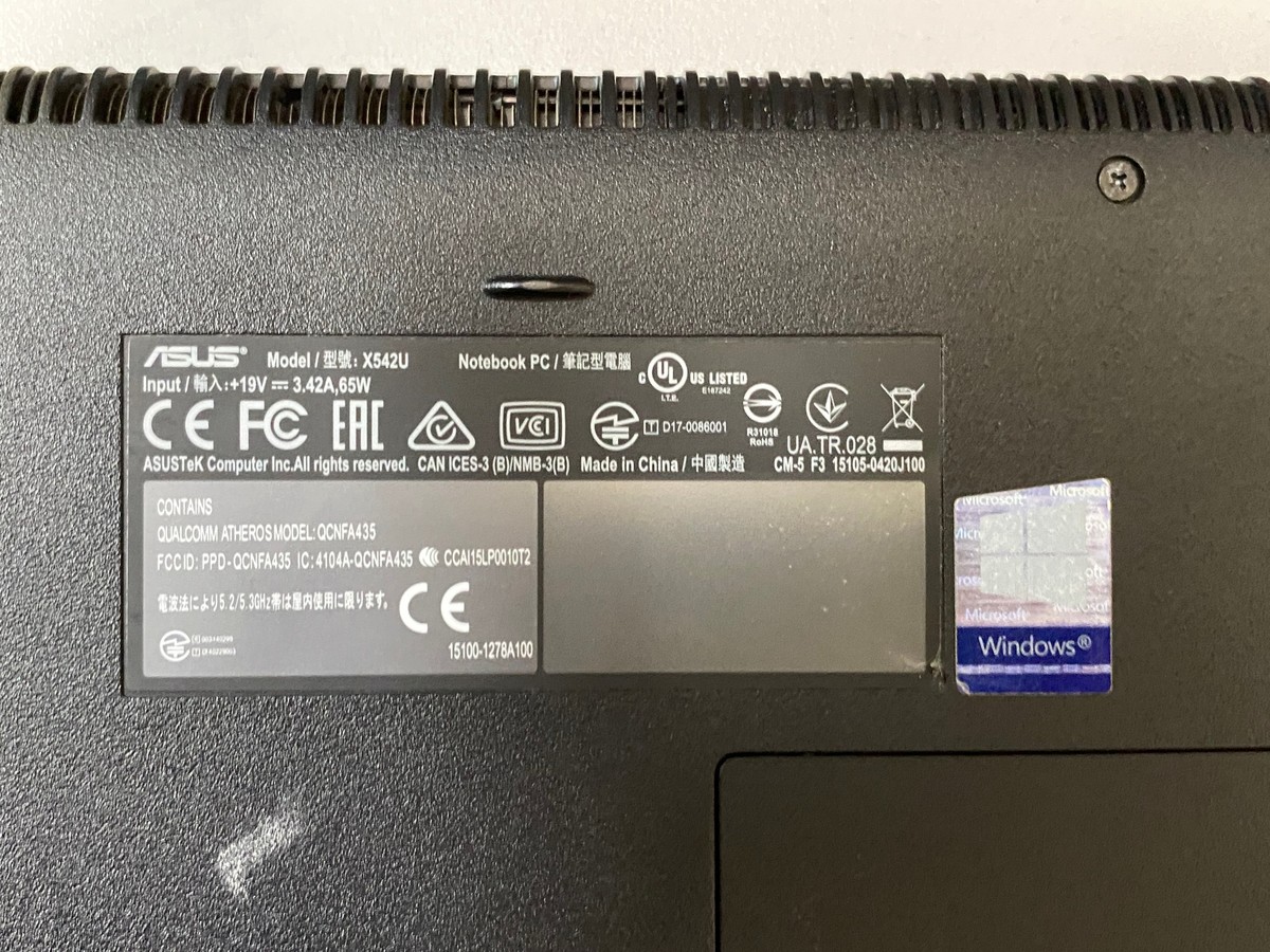 Ноутбук Asus 15/core i7 8550u ddr3/16gb ddr4/hdd 1000 gb/ssd 120