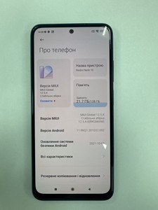 Б/в Мобільний телефон Xiaomi redmi note 10 4/128gb 01-200997849