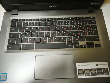 Б/в Ноутбук Acer 14/core i3 6100u ddr3/8gb ddr3/hdd *відсутній/ssd 32 gb/*інтегрована 01-201015622
