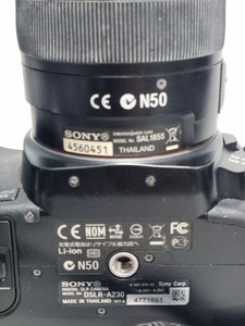 Б/в Фотоапарат цифровий Sony alpha dslr-a200 (sony sal1855 (dt 3.5-5.6/18-55 sam)) 01-201020401