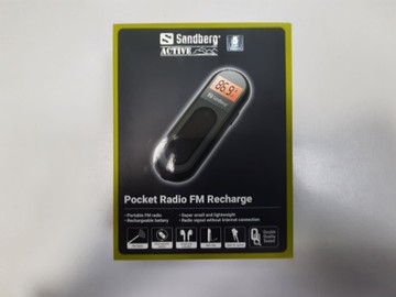 Б/в Радіоприймач Sandberg pocket radio 421-01 01-201031505