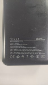 Б/в Повербанк Vinga 20000 mah 65w 01-201043715