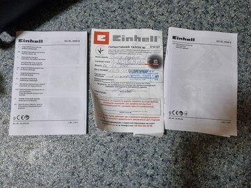 Б/у Садовый пылесос-воздуходувка Einhell gc-el 3000 e 01-201107135
