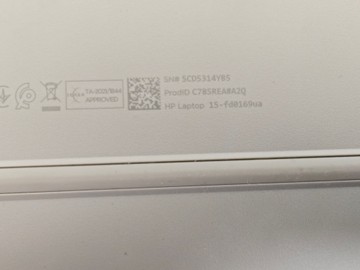 Б/в Ноутбук Hp 15/core i3-1315u ddr5/16gb ddr5/ssd 960 gb/*інтегрована 01-201147163