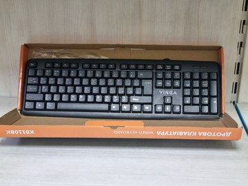 Б/в Клавіатура Vinga kb110bk 01-201114764
