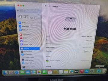 01-200637045: Apple mac mini a2686 mmfj3 m2/8core/ram 8gb/ssd256gb