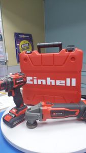 01-200743419: Einhell tp-cd 18/50 li-i bl + te-ag 18/125-2 li + 2акб 2.0ah + 1акб 4.0ah + зп