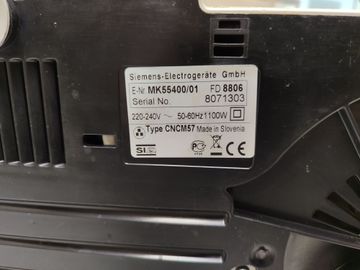 Б/у Кухонный комбайн Siemens mk 55400 / набір 01-200796093