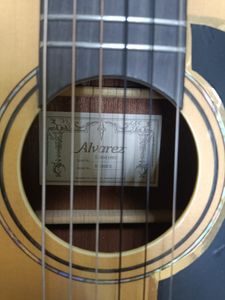 Б/в Класична гітара Alvarez rc26hce 01-200805965