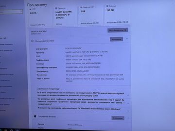 Б/в Системний блок Пк intel core i5-7600/ram 8 gb/hdd відсутній/ssd 256 gb/nvidia gtx 745 (geforce) 1gb ddr3 128bit 01-200815294