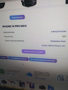 Б/в Мобільний телефон Apple iphone 14 pro max 128gb 01-200771591