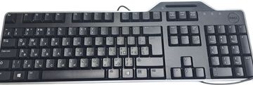 Б/у Клавиатура Dell kb813 smartcard 01-200802625