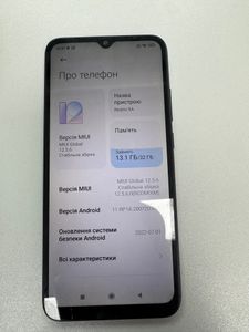 Б/в Мобільний телефон Xiaomi redmi 9a 2/32gb 01-200848511