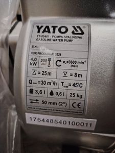 Б/у Мотопомпа Yato yt-85401 01-200856349