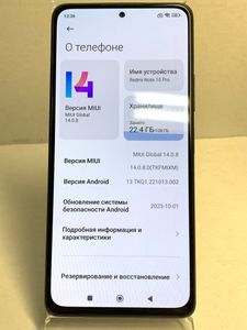 Б/в Мобільний телефон Xiaomi redmi note 10 pro 6/128gb 01-200879795