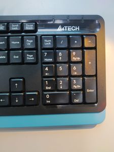 Б/в Клавіатура A4Tech fstyler fk10/blue 01-200912795