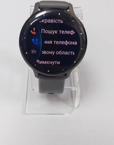 Б/в Смарт-годинник Garmin venu 3s soft s. steel bezel with case and s 01-200916277