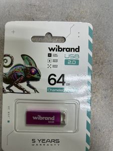 Б/у Usb флеш накопичувач Wibrand 64gb 01-200918216